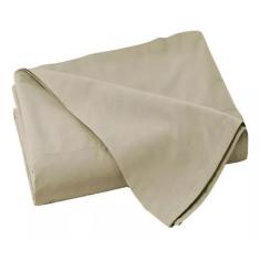 Lençol De Solteiro Superior Sem Elástico Algodão Percal 180 Fios - Out