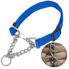 Coleira Cachorro Caes Ajustavel Corrente Elo Torcido Pet Tre