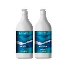 Kit Lowell Extrato Mirtilo Shampoo 1L Condicionador 1L