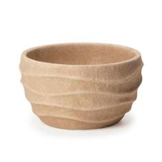 Cachepot em Cimento Bege - 21x20 - Abra Casa