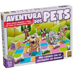 Pets Saíram Para Passear - Jogo de Tabuleiro (2-4 Jogadores) - Grow