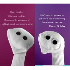 Quiplip Sock Em's Birthday 6) Cartões comemorativos