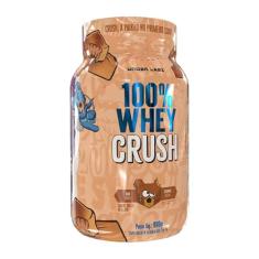 100% Whey Crush (900g) – Concentrado com Coenzima Q10 e Blend de Vitaminas | Suporte Muscular, Energia Diária e Nutrição Completa - Dulce de Leche – 30 Porções