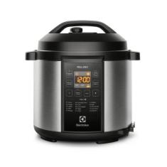 Panela de Pressão Elétrica Electrolux PCC20 6L, Preto e Cinza, 110V