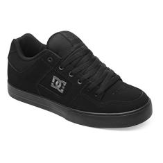 DC Tênis de skate masculino Pure, Preto/preto pirata, 38