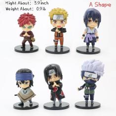 Anime 6 estilos Action Figure Ninja Model Toy(uma forma)