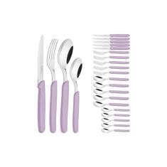 Faqueiro 24 Peças, Tramontina, Carmel 23499032, Purpura Claro