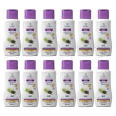 Kit 12 Sabonete Líquido Íntimo Açaí 200Ml - Bio Instinto