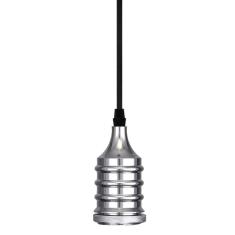 Pendente Taschibra Dot Metal Wave E27 Bivolt Cromado