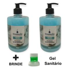 2 Sabonete Líquido Grande 500ml Cheiroso Perfumado Grosso Banho Lavabo