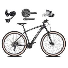 Bicicleta Aro 29 Ksw Xlt Câmbio Traseiro Shimano Deore e Altus 27v Fre