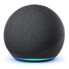 Smart Speaker Amazon Com Alexa Echo Dot 4ª Geração Azul - Ybx