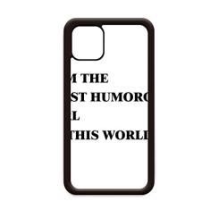 Capa I Am The Humorous Girl para iPhone 11 Pro Max para Apple Mobile Case Shell