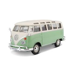 Miniatura Volkswagen Van Samba 1:24 Maisto Verde