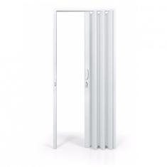 Porta Sanfonada Pvc Polifort 210cmx100cm Cinza