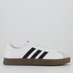 Tênis Adidas VL Court Base Feminino Branco e Preto-Feminino
