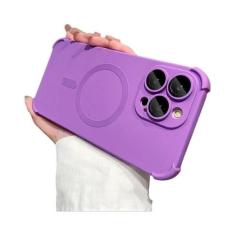 Capa De Almofada De Ar De Silicone Fosco Para Iphone 16 15 14 13 12 Pr