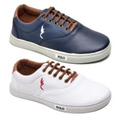 Kit 2 Tênis Casual Infantil Menino Confortável Dia a Dia - Polo Blu, 2