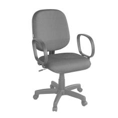 Cadeira Giratória Com Braço Diretor Preta