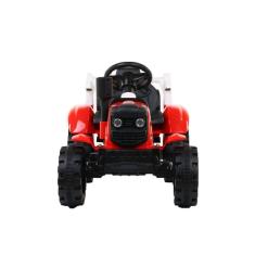 Trator com Caçamba Carro Elétrico 12V Bang Toys Truck - Vermelho