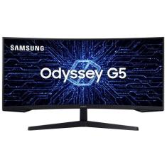 Monitor Gamer Odyssey G5 34" Samsung com 2,500:1 Contraste, Ultra WQHD