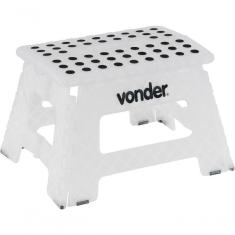 Banqueta Plástica Dobrável 355x285x220mm 150kg - Vonder