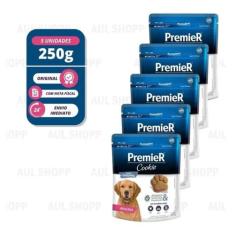 Biscoito Premier Pet Cookie Para Cães Adultos 250g (kit 5x)