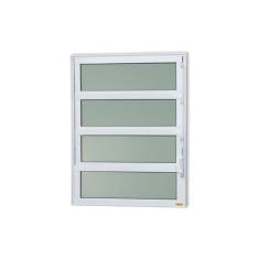 Janela de Alumínio Basculante 80x60cm Vidro Mini Boreal Elite Brimak