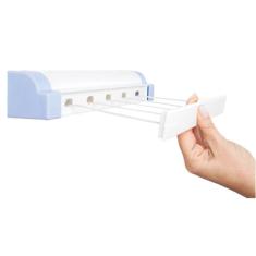 Varal Automático De 5 Cordas Retrátil - Secalux