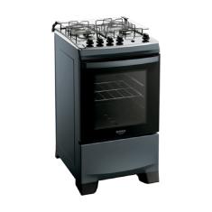 Fogão a Gás Dako Supreme Titanium com Mesa Inox 4 Bocas - Bivolt
