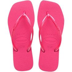 Chinelo Feminino Havaiana Slimquare Logo Popup Fc-Feminino
