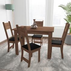 Mesa de Jantar com 4 Cadeiras Indekes Salvia