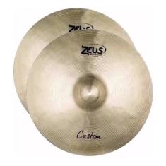 Prato Bateria Hi-hat 14 Zeus Custom Zchh14