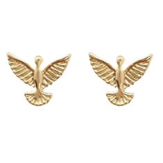 Brinco Espírito Santo Folheado A ouro 18k