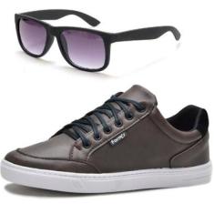 Tênis Cano Baixo Form's + Óculos Masculino-Masculino