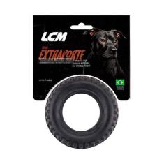 Brinquedo Pneu Borracha Extra Forte LCM para Cães Mini