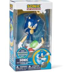 Boneco Sonic The Hedgehog Action Figure Montável 10cm, Montável