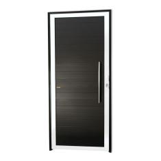 Porta Lambril Com Puxador Super 25 210cm X 90cm Brimak Mix Preto
