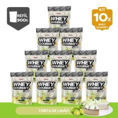 Kit 10X Whey Protein Gourmet 907g Refil - FN Forbis Nutrition, Único, 