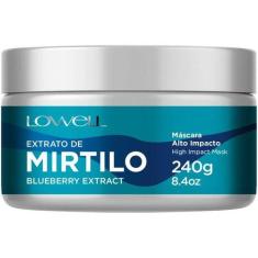 Lowell Extrato de Mirtilo Mascara 240g, 240g