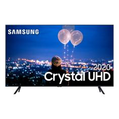 Samsung Smart TV Crystal UHD TU8000 4K, Design sem Limites, Alexa built in, Controle Único, Visual Livre de Cabos, Modo Ambiente Foto 82" 82"