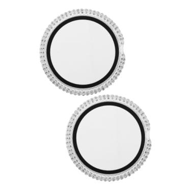 Imagem de Veemoon 2 Unidades caixa de relógio assistir caso pára-choques shell de tela de relógio reutilizável Parachoque protetor de relógio substituível tampa do relógio anti-choque