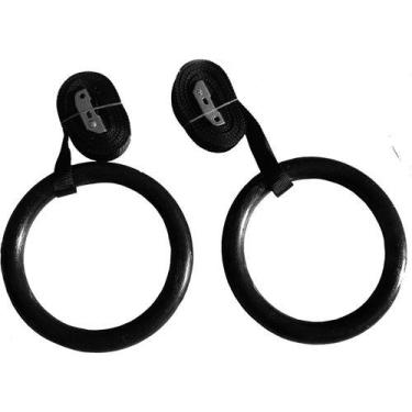 Imagem de Argola Gym Funcional Power Rack - Proaction - PR825, Preto