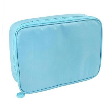 Imagem de Estojo Box Escolar Com Divisórias DAC, Azul