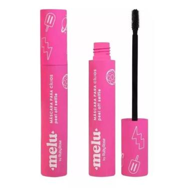 Imagem de Mascara De Cilios Ruby Rose Rimel Melu Peel Off Alta Fixação, Rosa Sel
