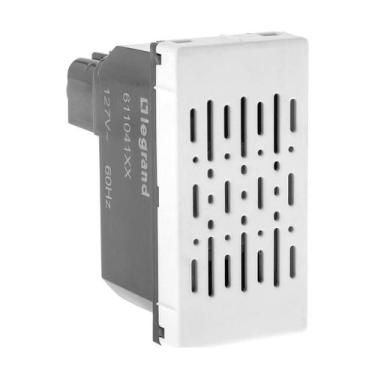 Imagem de Campainha Cigarra 127V1M Branca 611040BC - Legrand Pial PLUS +