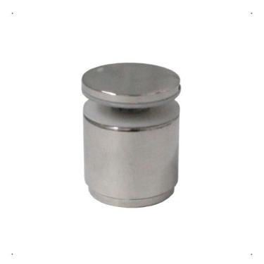 Imagem de Prolongador Espaçador Botton Inox 40x30 Para Vidros Madeiras Guarda Co