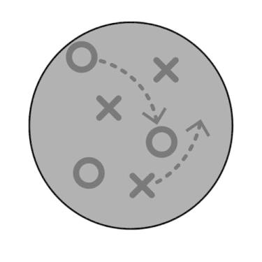 Imagem de Adesivo Decorativo Infantil Redondo, Tema Esportes, 100mm (ESP229, BOPP, 100MM)