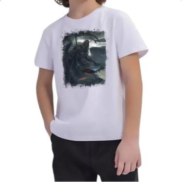 Imagem de Camiseta Infantil A morte e seu diário - Alearts, 12