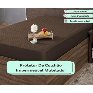 Imagem de Protetor De Colchão Casal Impermeável Ultra Matelado Com Elástico - Co